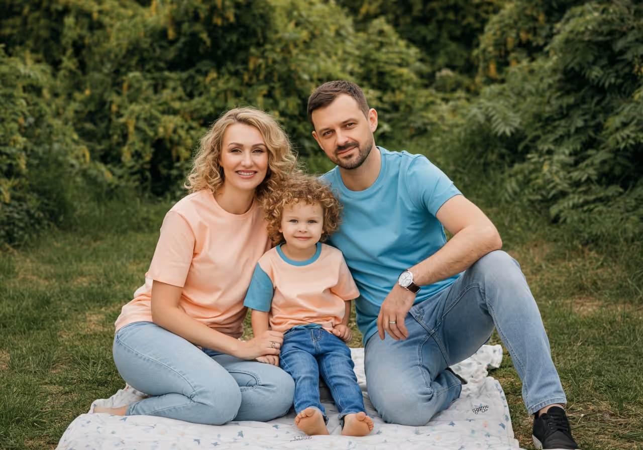 Family Matching T-Shirt Photoshoot Make Your Shirt Images Fun